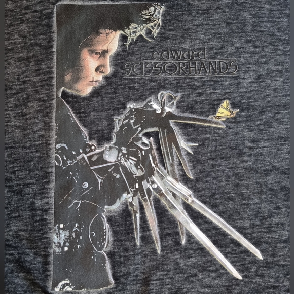 Edward Scissorhands Oversized Cropped Sweatshirt - Picture 7 of 7